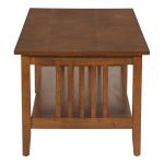Ash Brown Wood Sierra Coffee Table
