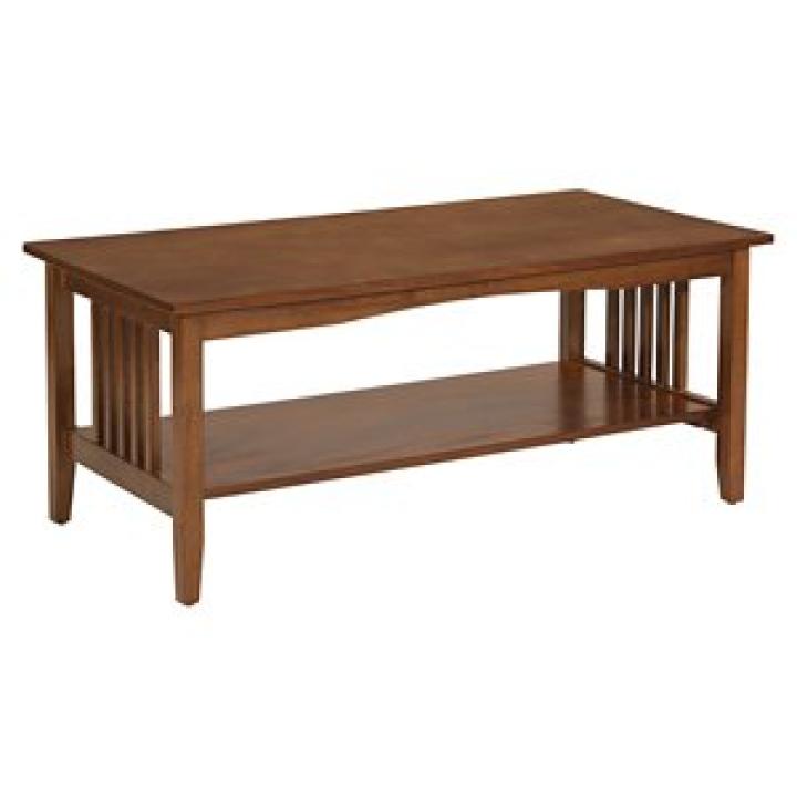 Ash Brown Wood Sierra Coffee Table