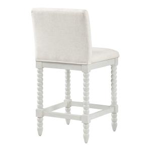 White Linen Kaylee Antique Counter Stool