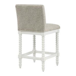 Fog Gray Kaylee Antique Counter Stool