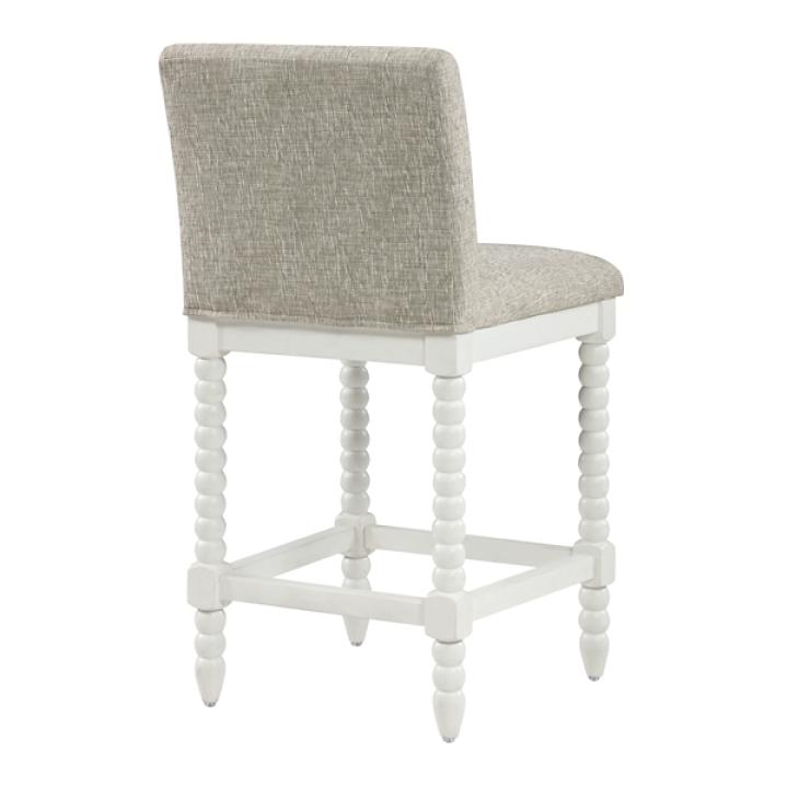 Fog Gray Kaylee Antique Counter Stool