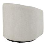 Neutral Upholstered Bella Swivel Chair