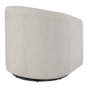 Neutral Upholstered Bella Swivel Chair