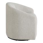 Neutral Upholstered Bella Swivel Chair