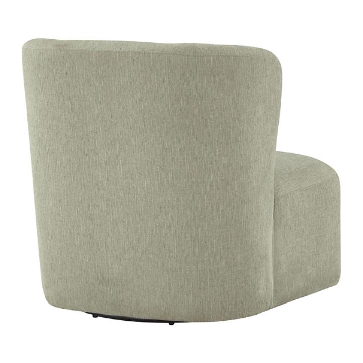Fog Green Upholstered Lucy Swivel Chair