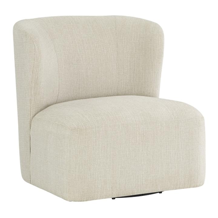 Linen Upholstered Lucy Swivel Chair