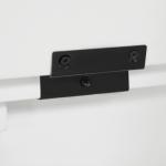 White Wood Lift-Top Storage Entryway Bench