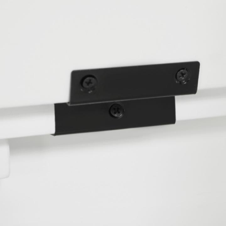 White Wood Lift-Top Storage Entryway Bench