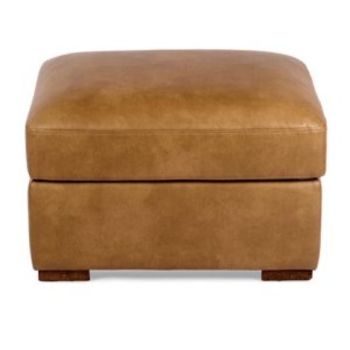 Brooks Pebble Faux Leather Ottoman