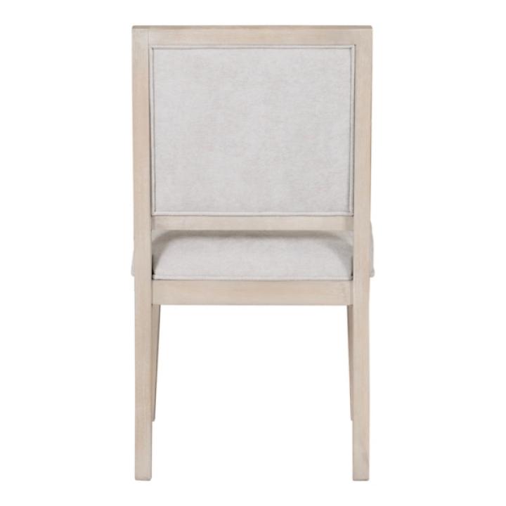 Tawny Wood Modern 2-pc. Dining Chair Set