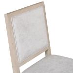 Tawny Wood Modern 2-pc. Dining Chair Set