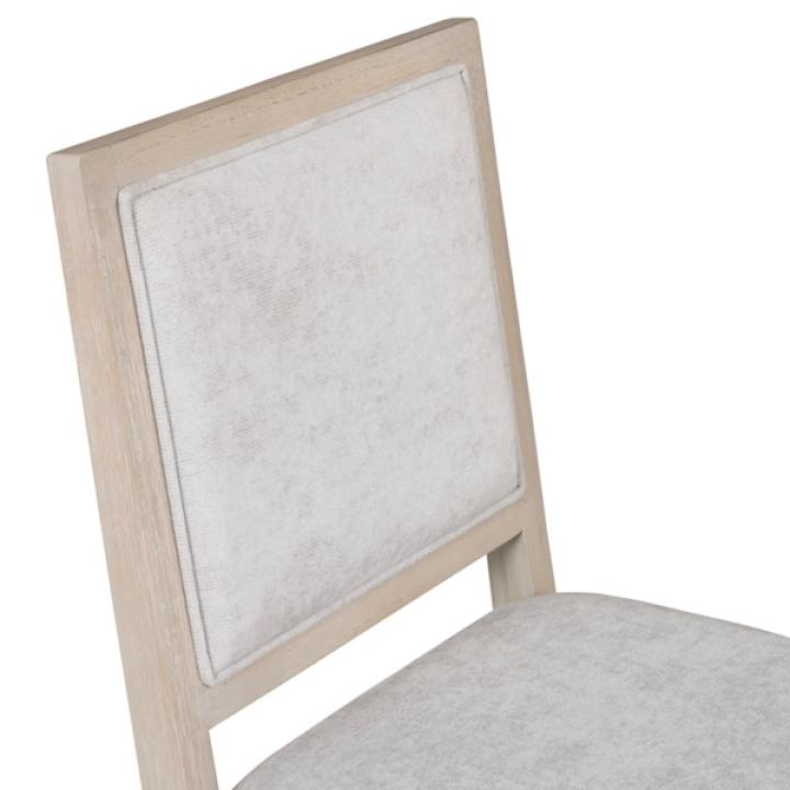 Tawny Wood Modern 2-pc. Dining Chair Set