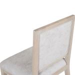 Tawny Wood Modern 2-pc. Dining Chair Set