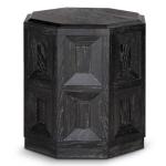 Black Wood Weathered Flonnin Accent Table