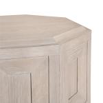 Taupe Wood Weathered Flonnin Accent Table