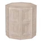 Taupe Wood Weathered Flonnin Accent Table