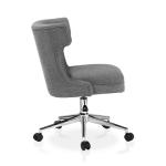 Gray Briar Wingback Office Chair