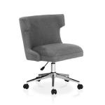 Gray Briar Wingback Office Chair