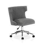 Gray Briar Wingback Office Chair