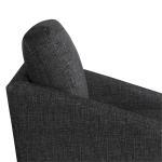 Black Hannover Swivel Accent Chair