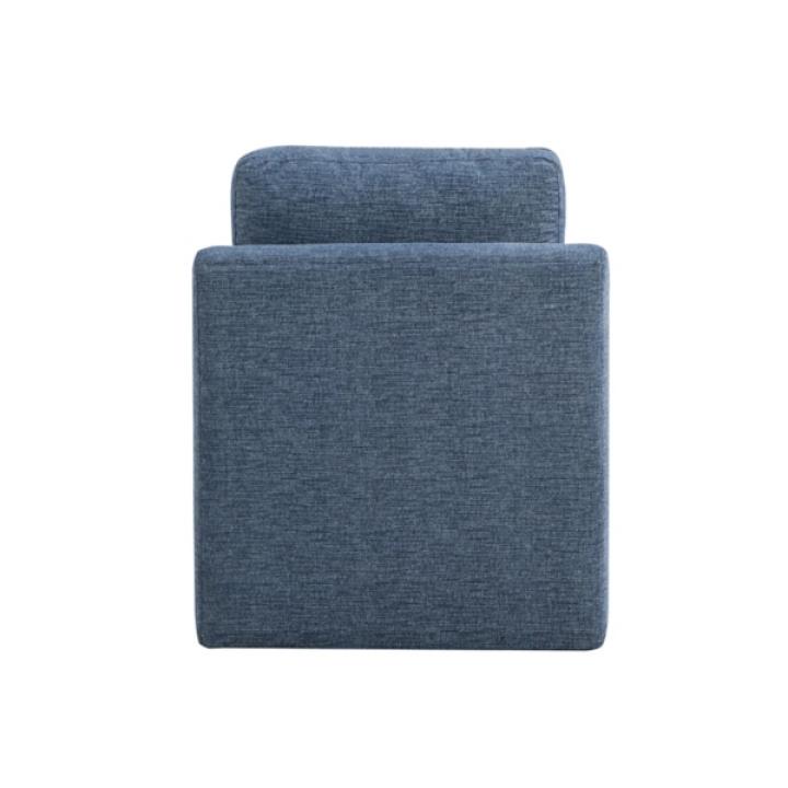 Blue Hannover Swivel Accent Chair