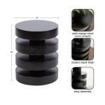 Olivia Black Accent Table