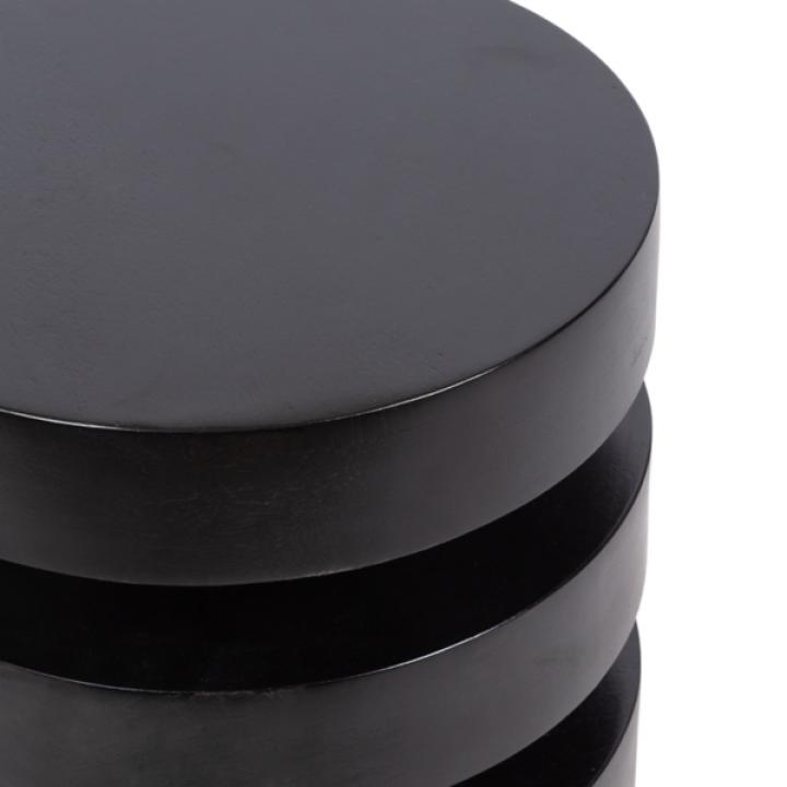 Olivia Black Accent Table