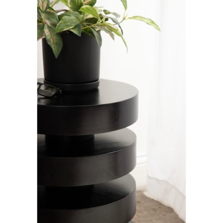 Olivia Black Accent Table