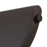 Dark Brown Round Ellie Accent Table