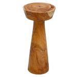 Walnut Molly Pedestal Accent Table