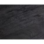 Black Square Padula Pedestal Accent Table