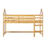 Natural Wood Skyler Low Profile Twin Loft Bed