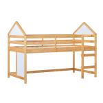 Natural Wood Skyler Low Profile Twin Loft Bed