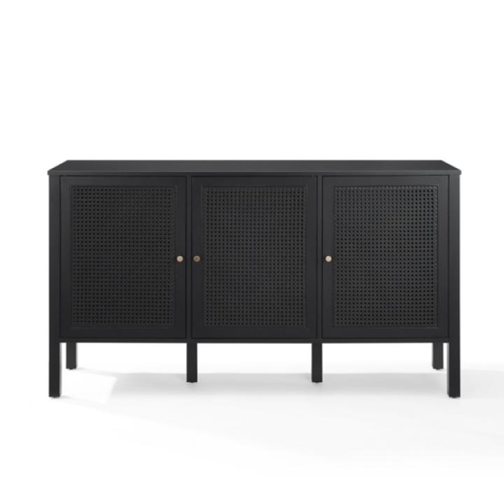 Black Modern Perry Cabinet