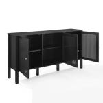 Black Modern Perry Cabinet