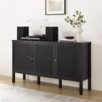Black Modern Perry Cabinet