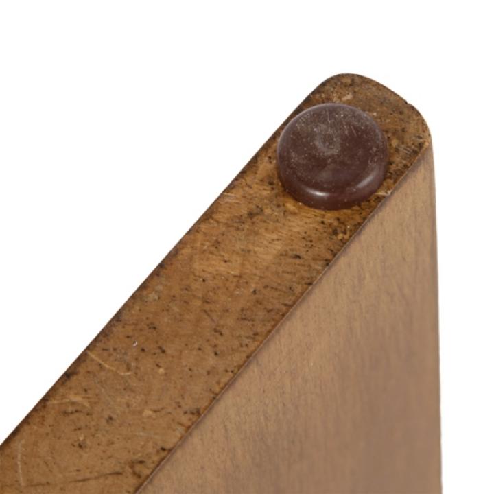 Natural Wood Round Sierra Accent Table