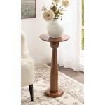 Walnut Brown Wood Jakob Accent Table