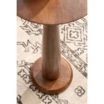 Walnut Brown Wood Jakob Accent Table