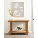Natural Wood Foxford Console Table