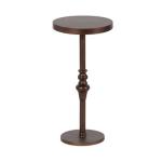 Brushed Bronze Metal Stratton Accent Table