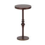 Brushed Bronze Metal Stratton Accent Table