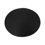 Black Wood Sureda Oval Accent Table