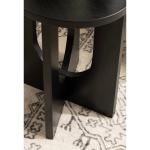 Black Wood Sureda Oval Accent Table