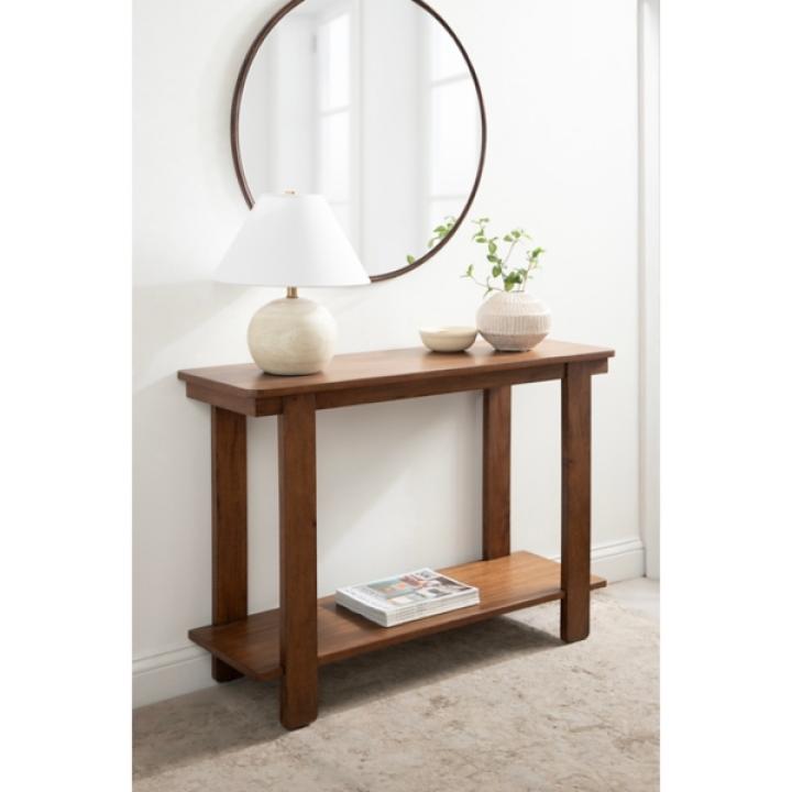 Walnut Brown Foxford Console Table