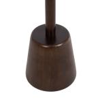 Marble & Brown Wood Tara Accent Table