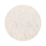 Marble & Brown Wood Tara Accent Table