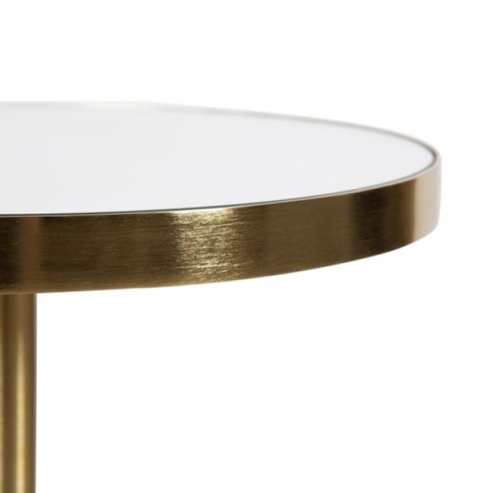 Gold Mirrored Tara Accent Table