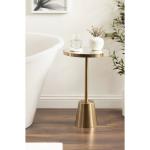 Gold Mirrored Tara Accent Table