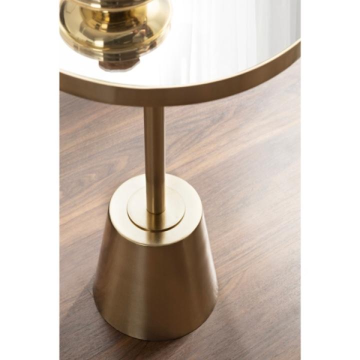 Gold Mirrored Tara Accent Table